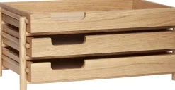 Kontorartikler<Hübsch Note Letter Tray Natural