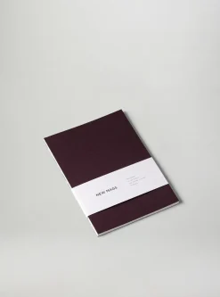 Bøger<New Mags Notebook Port Wine - Softcover/Ruled