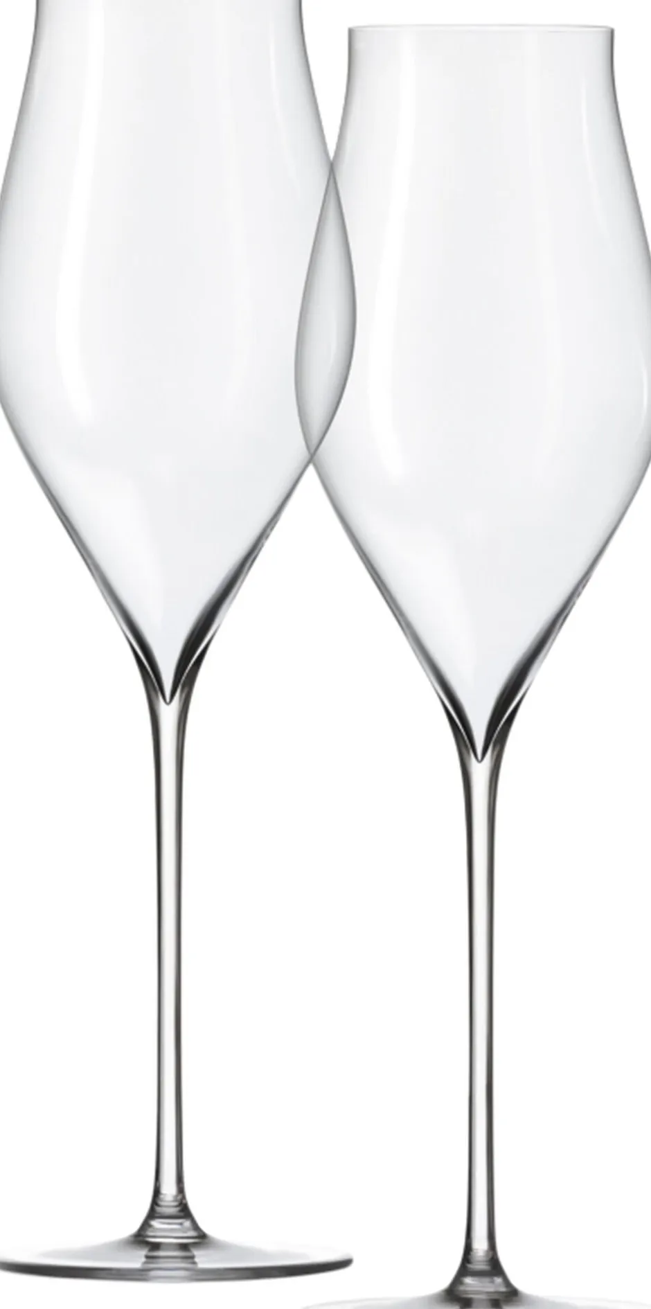 Glas<Holmegaard Notes Champagneglas 38 cl klar 2 stk.