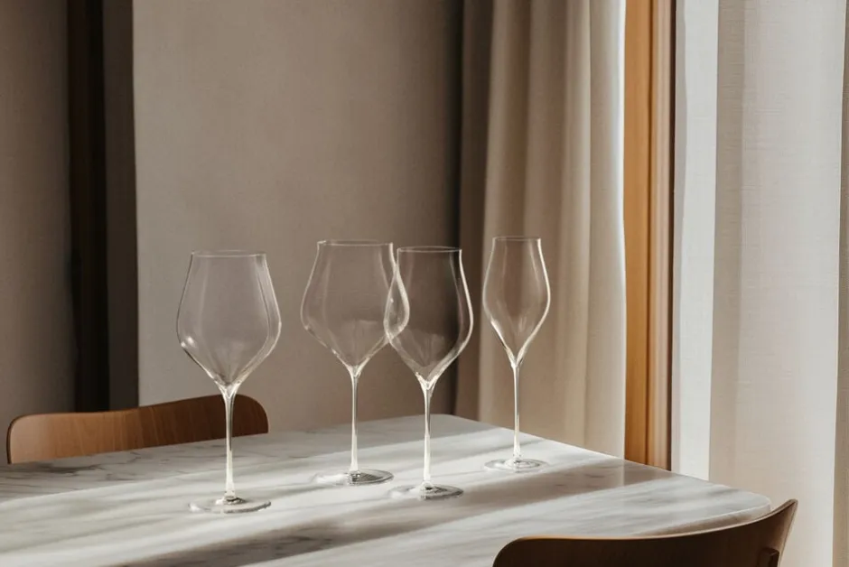 Glas<Holmegaard Notes Hvidvinsglas 63 cl klar 2 stk.