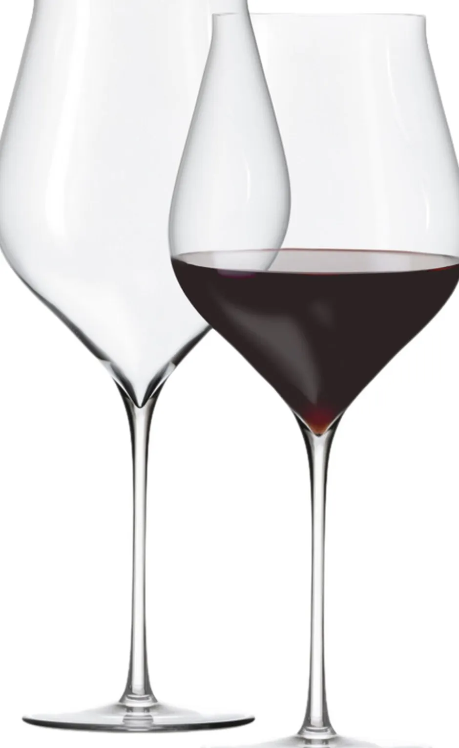 Glas<Holmegaard Notes Rødvinsglas 81 cl klar 2 stk.