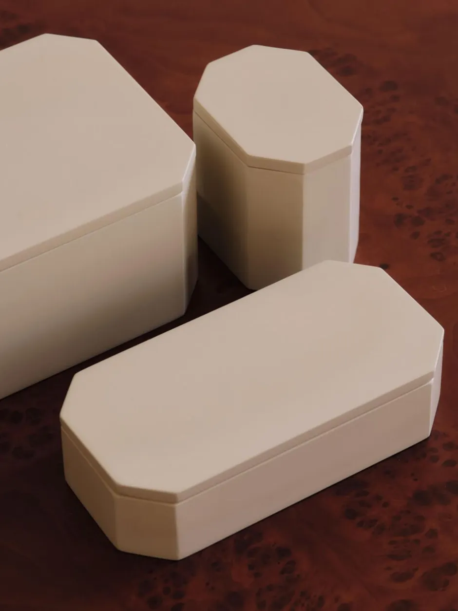 Kontorartikler|Opbevaring<Ferm Living Nova Storage Box - 20 x 10 - Light Celedon