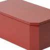 Kontorartikler|Opbevaring<Ferm Living Nova Storage Box - 25 x 15 - Picante Red