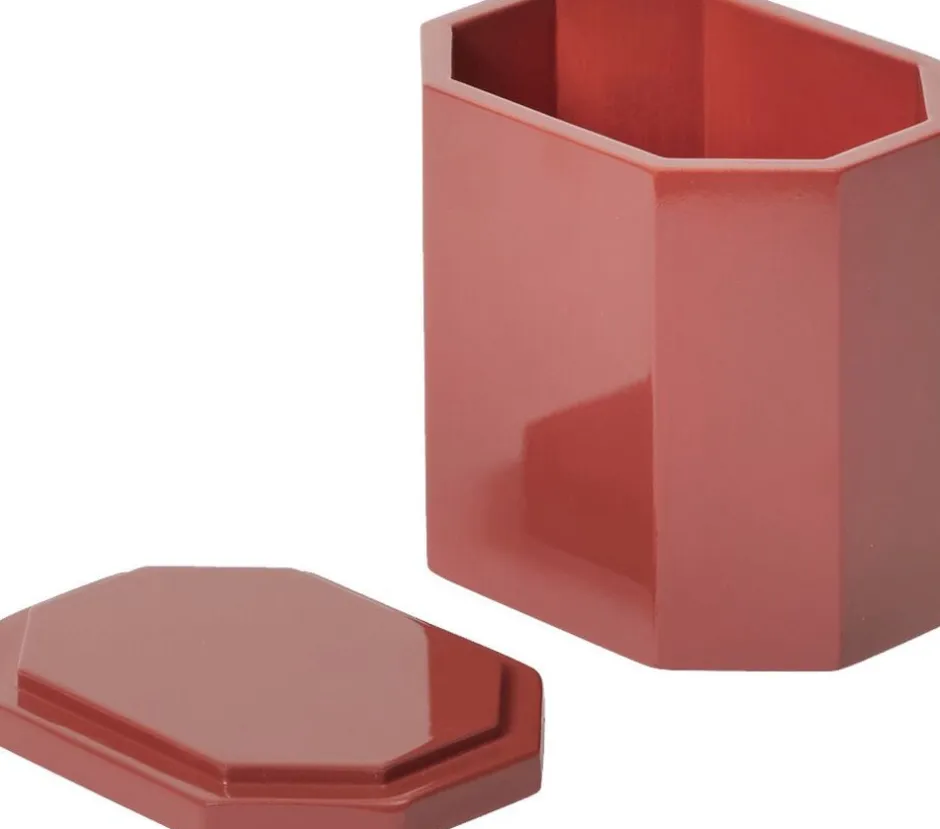 Kontorartikler|Opbevaring<Ferm Living Nova Storage Box - 10 x 7,5 - Picante Red