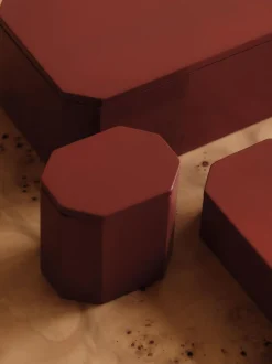 Kontorartikler|Opbevaring<Ferm Living Nova Storage Box - 10 x 7,5 - Picante Red