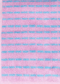 Håndklæder<Juna Nuance Håndklæde 70x140 cm lys blå/rosa