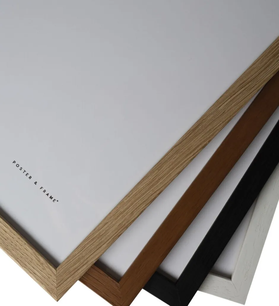 Plakater & Rammer<Poster & Frame Oak White