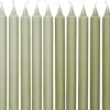 Lys & Lysestager<Ferm Living Ombre Candles - Set of 24 - Khaki
