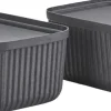 Kontorartikler<Zone Opbevaringsboks Pulp 32 x 23 cm 2 stk. Black