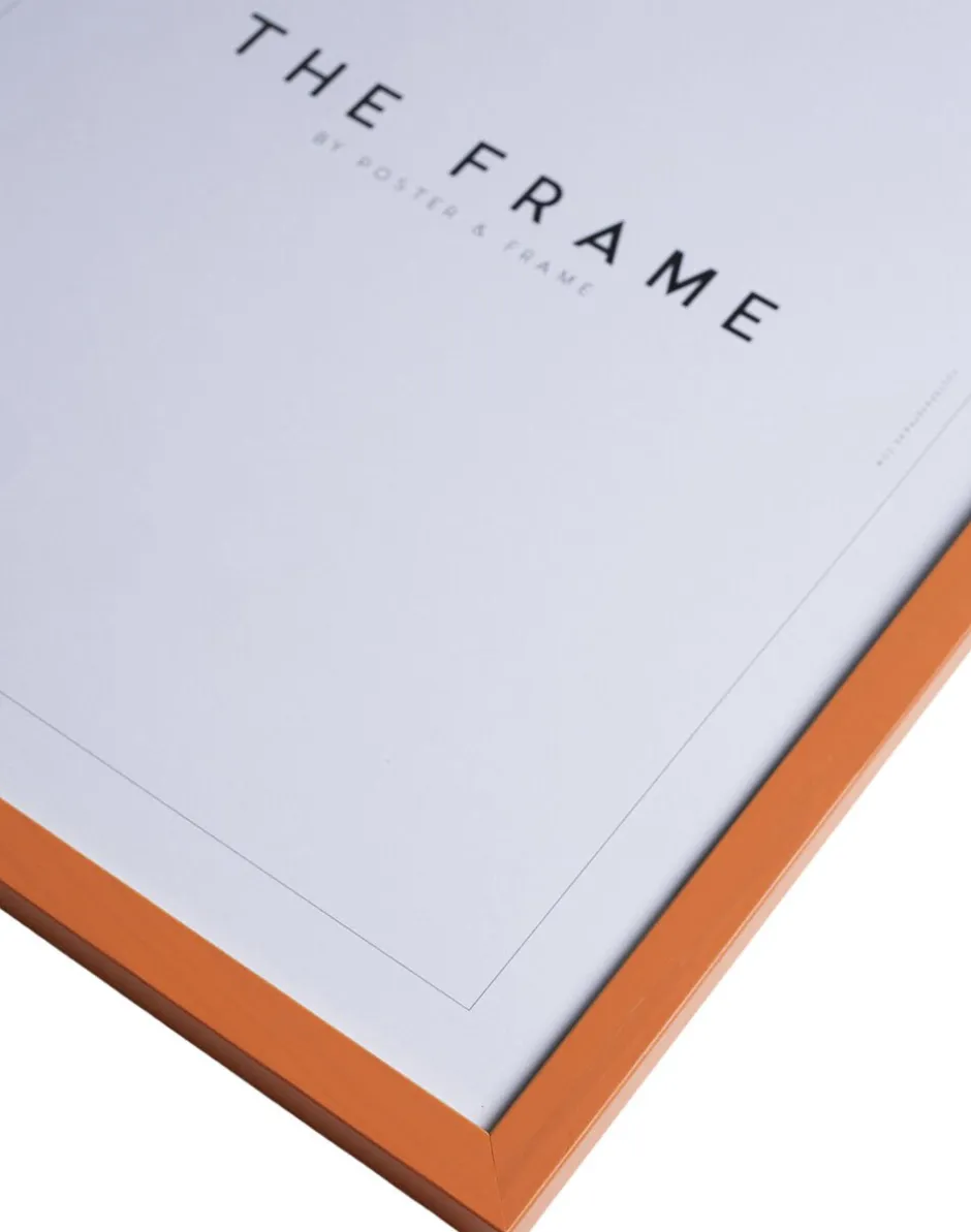 Plakater & Rammer<Poster & Frame Wood Frame Orange