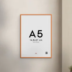 Plakater & Rammer<Poster & Frame Orange Wood Frame
