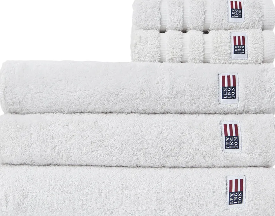 Håndklæder<Lexington Original Towel Light Gray Lt. gray