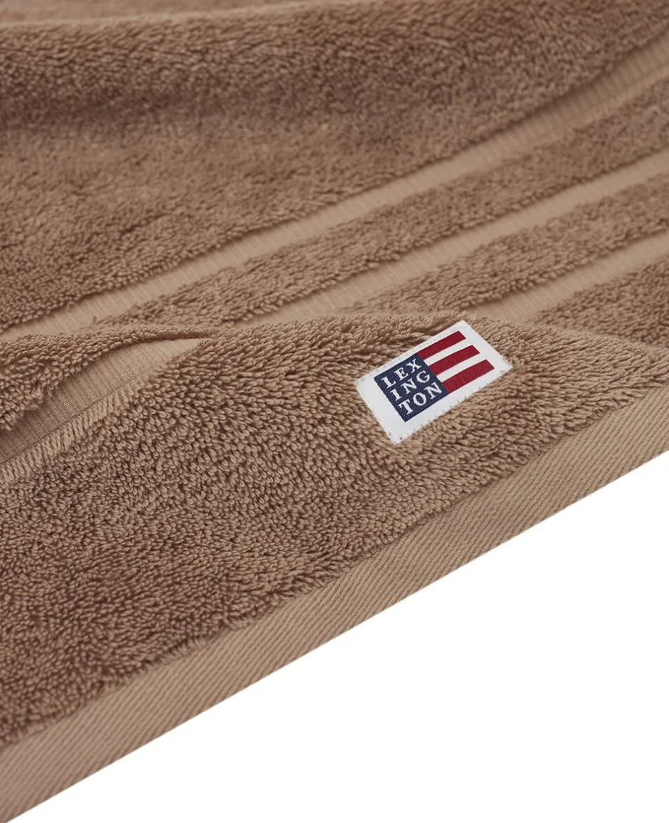 Håndklæder<Lexington Original Towel Taupe Taupe brown