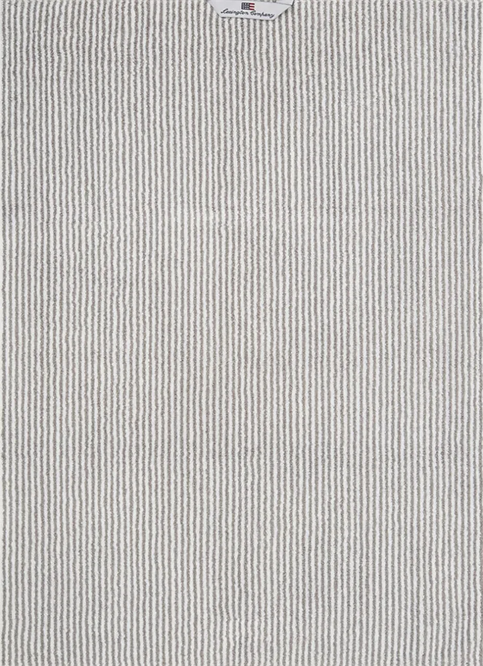 Håndklæder<Lexington Original Towel White/Gray Striped