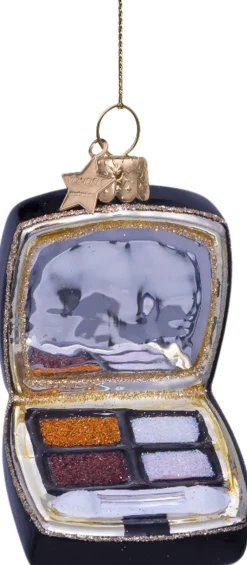 Juletræspynt<Vondels Ornament glass eyeshadow palette H7. 5cm