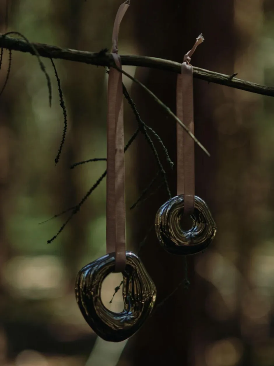 Juletræspynt<Ferm Living Orrith Ornaments - Set of 2 - Silver