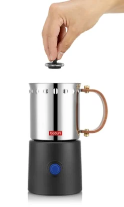 Kaffe & Te<Bodum OTTONI Mælkeskummer, 3 programmer