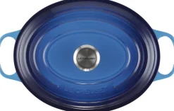 Gryder & Pander<Le Creuset Oval Gryde 31 Azure SIGNA