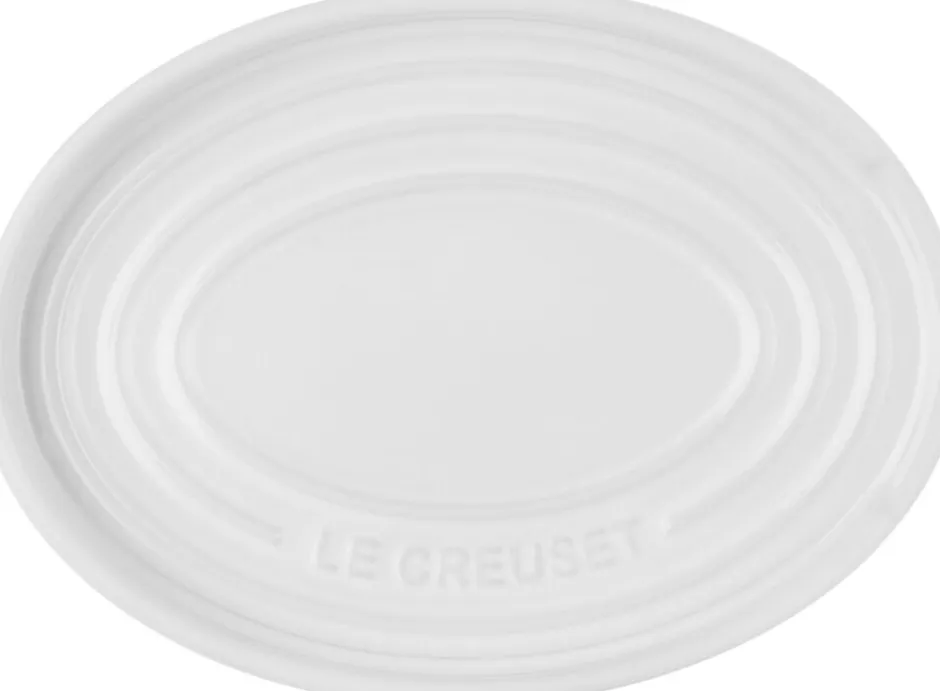 Køkkenartikler<Le Creuset Oval grydeskeholder 15cm White