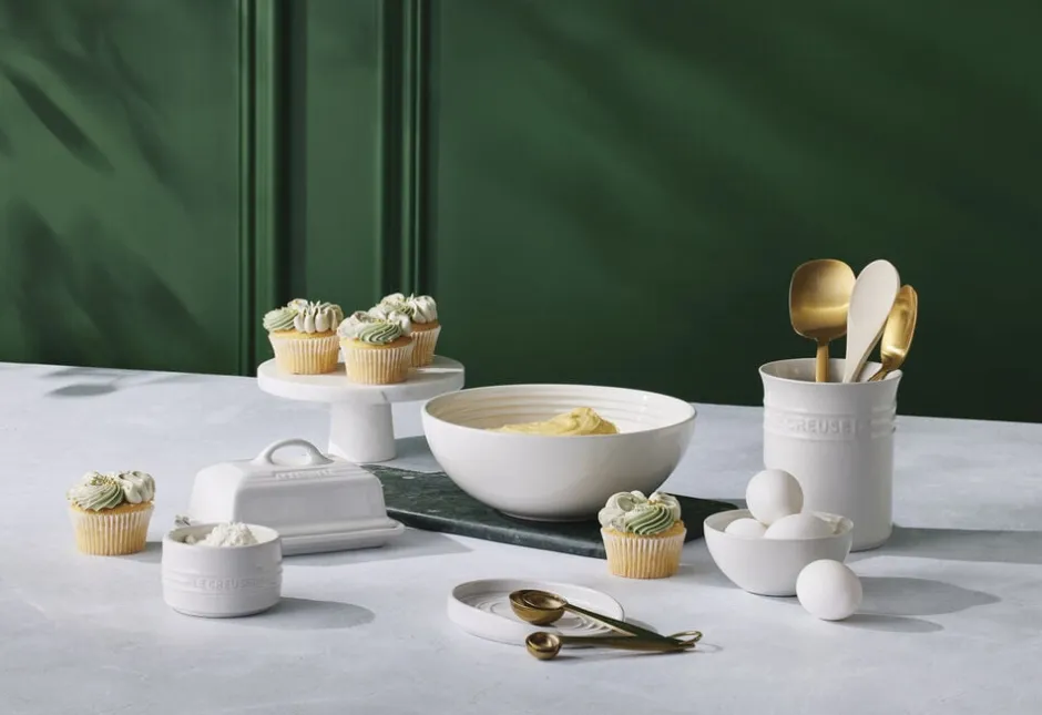 Køkkenartikler<Le Creuset Oval grydeskeholder 15cm White