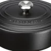 Gryder & Pander<Le Creuset Oval støbejernsgryde 6,3L Matte Black