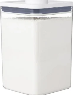 Opbevaring<OXO POP container, stor kvadrat, 4,2 l.