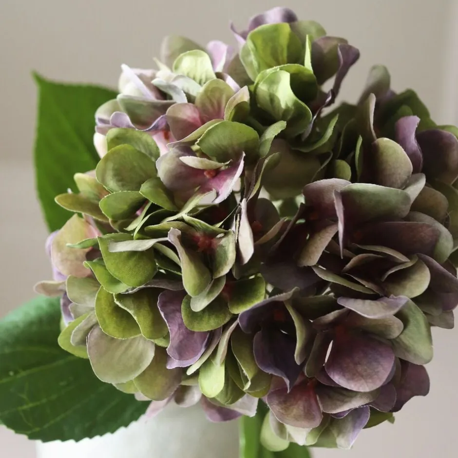 Kunstige Blomster & Træer<Botané Pale Purple Hydrangea Flower
