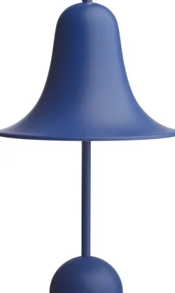 Trådløse Lamper<Verpan Pantop Ø23 Portable Table Lamp Matt classic blue