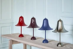 Trådløse Lamper<Verpan Pantop Ø23 Portable Table Lamp Matt classic blue