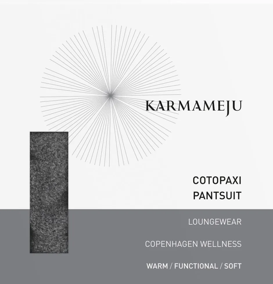 Badeværelsestilbehør<Karmameju Skincare Pantsuit, Cotopaxi, dark Grey