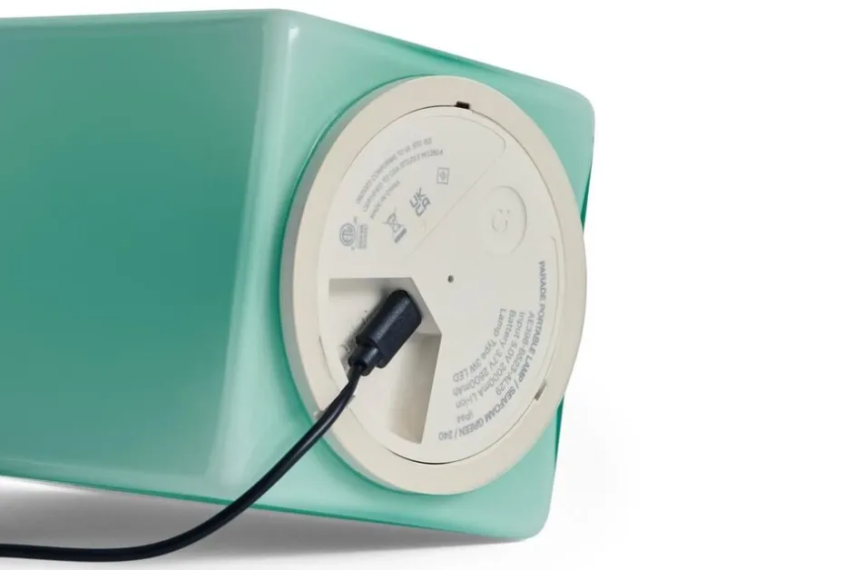 Bordlamper<Hay Parade Portable Lamp-240-Seafoam gr