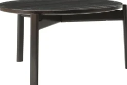 Møbler<Audo Copenhagen Passage Lounge Table, Ø70, Dark Lac
