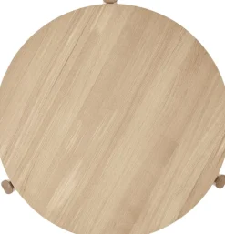 Møbler<Audo Copenhagen Passage Lounge Table, Ø70, Natural