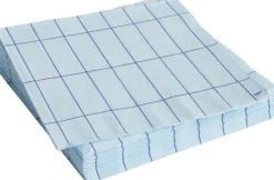 Tilbehør Til Bordet<Hay Pattern Napkins-Set of 20 Dinner-Light blue and blue grid