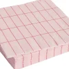 Tilbehør Til Bordet<Hay Pattern Napkins-Set of 20 Dinner-Light pink and red grid