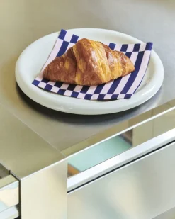 Tilbehør Til Bordet<Hay Pattern Napkins-Set of 20 Dinner-Light pink and dark blue pillar strip