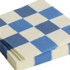 Tilbehør Til Bordet<Hay Pattern Napkins-Set of 20 Dinner-Off-white and blues M check
