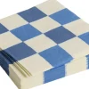 Tilbehør Til Bordet<Hay Pattern Napkins-Set of 20 Lunch-Off-white and blues M check