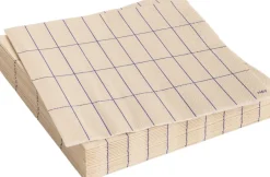 Tilbehør Til Bordet<Hay Pattern Napkins-Set of 20 Lunch-Off-white and blue grid