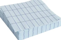 Tilbehør Til Bordet<Hay Pattern Napkins-Set of 20 Lunch-Light blue and blue grid