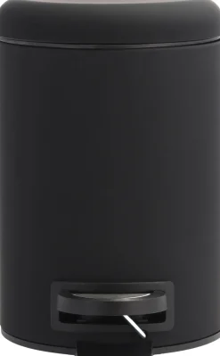 Badeværelsestilbehør<Södahl Pedalspand 3L Mono sort rubber