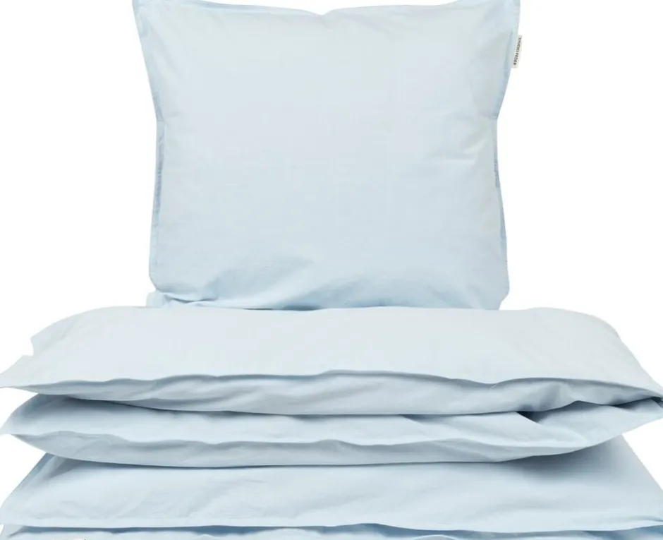 Sengetøj & Lagner<Studio Feder Percale Sengesæt Light blue