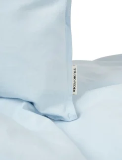 Sengetøj & Lagner<Studio Feder Percale Sengesæt Light blue