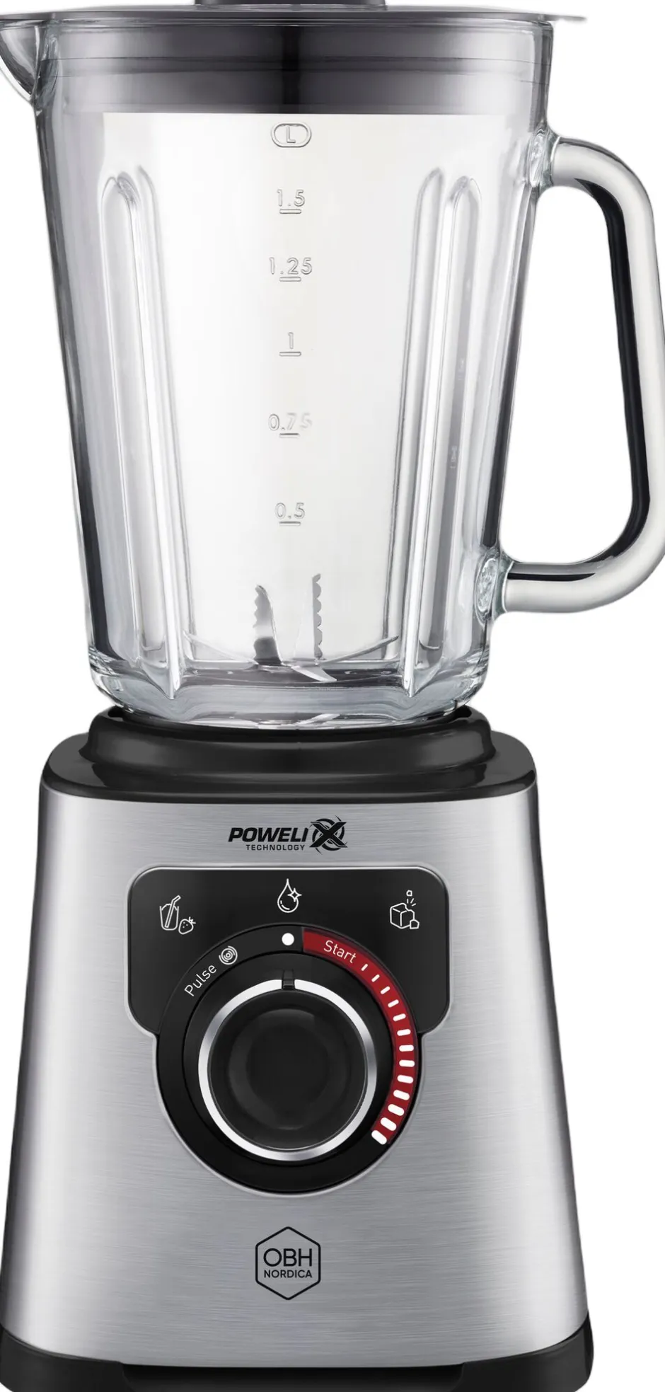 Køkkenmaskiner<OBH Nordica Perfect Mix+ Classic blender 1,5l.
