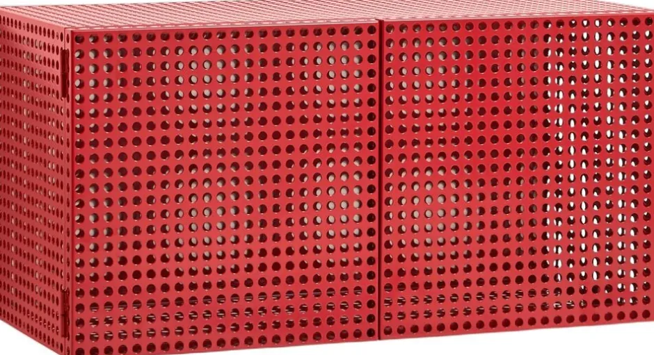 Møbler<Hay Perforated Cabinet Wall-Small-Wine