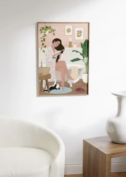 Plakater & Rammer<Poster & Frame Petra Holikova - After a Bath Flerfarvet