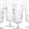 Glas<Sagaform Picnic Juni glass high, 4-pcs (6) Clear