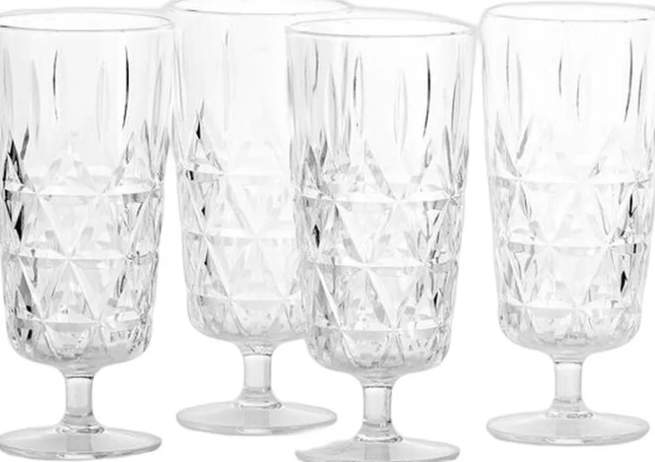 Glas<Sagaform Picnic Juni glass high, 4-pcs (6) Clear