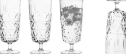Glas<Sagaform Picnic Juni glass high, 4-pcs (6) Clear