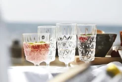 Glas<Sagaform Picnic Juni glass high, 4-pcs (6) Clear